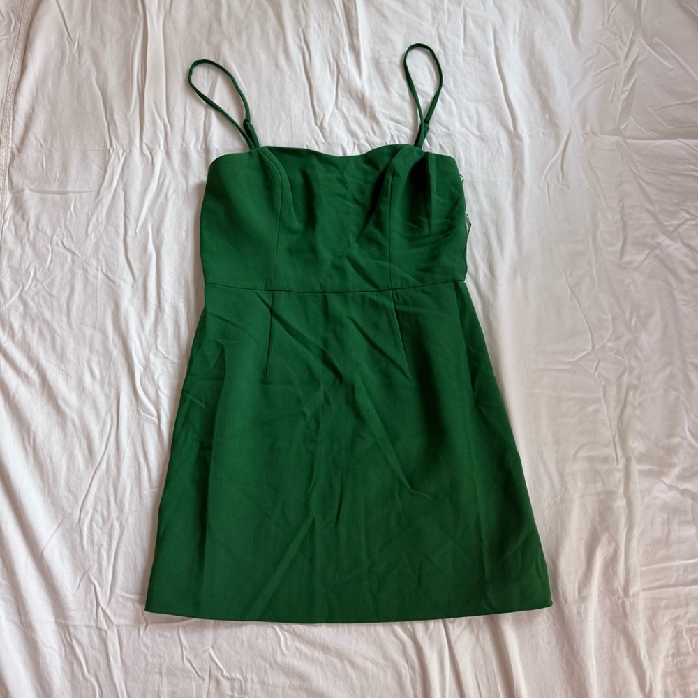 French Connection Emerald Green Mini Dress